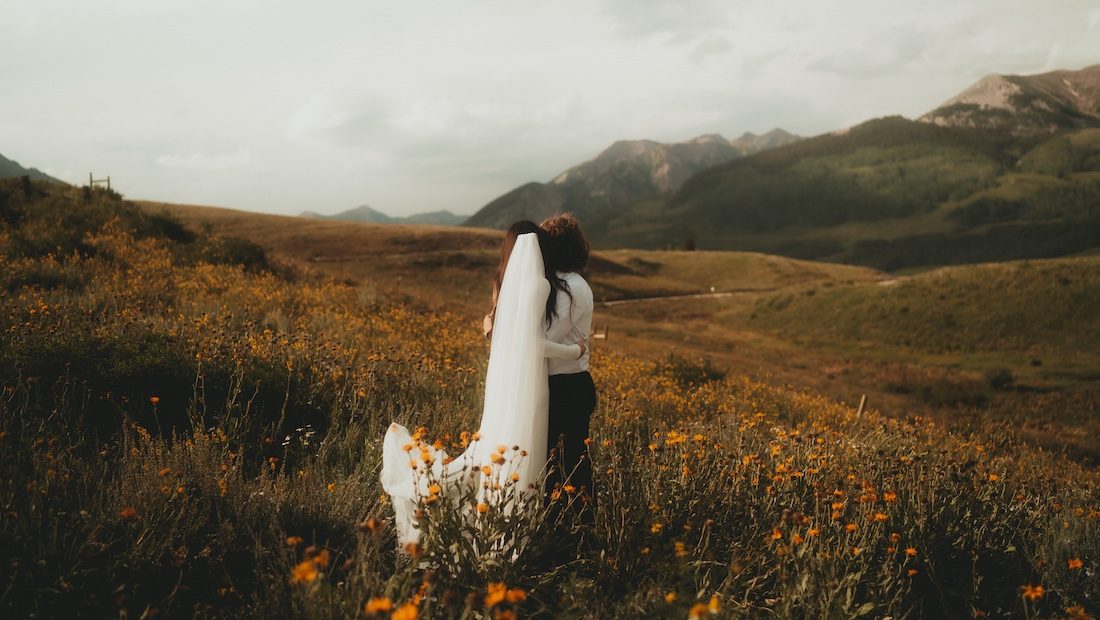 Crested butte colorado elopement
