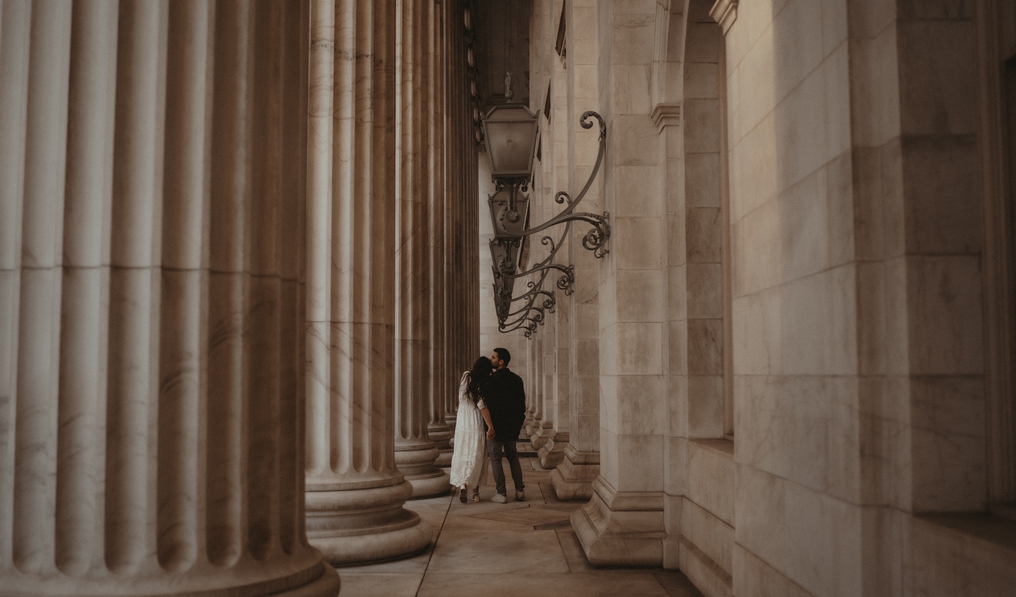 downtown denver engagement session