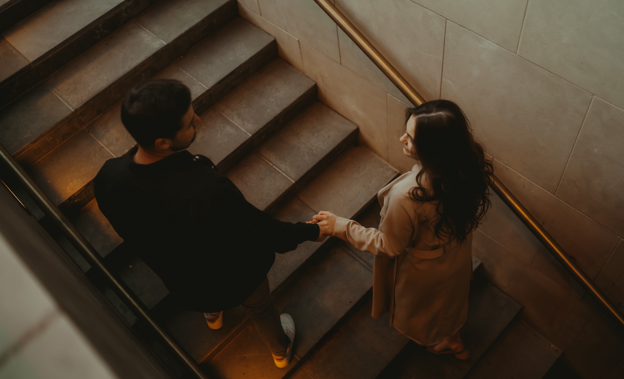 Downtown denver colorado engagement session