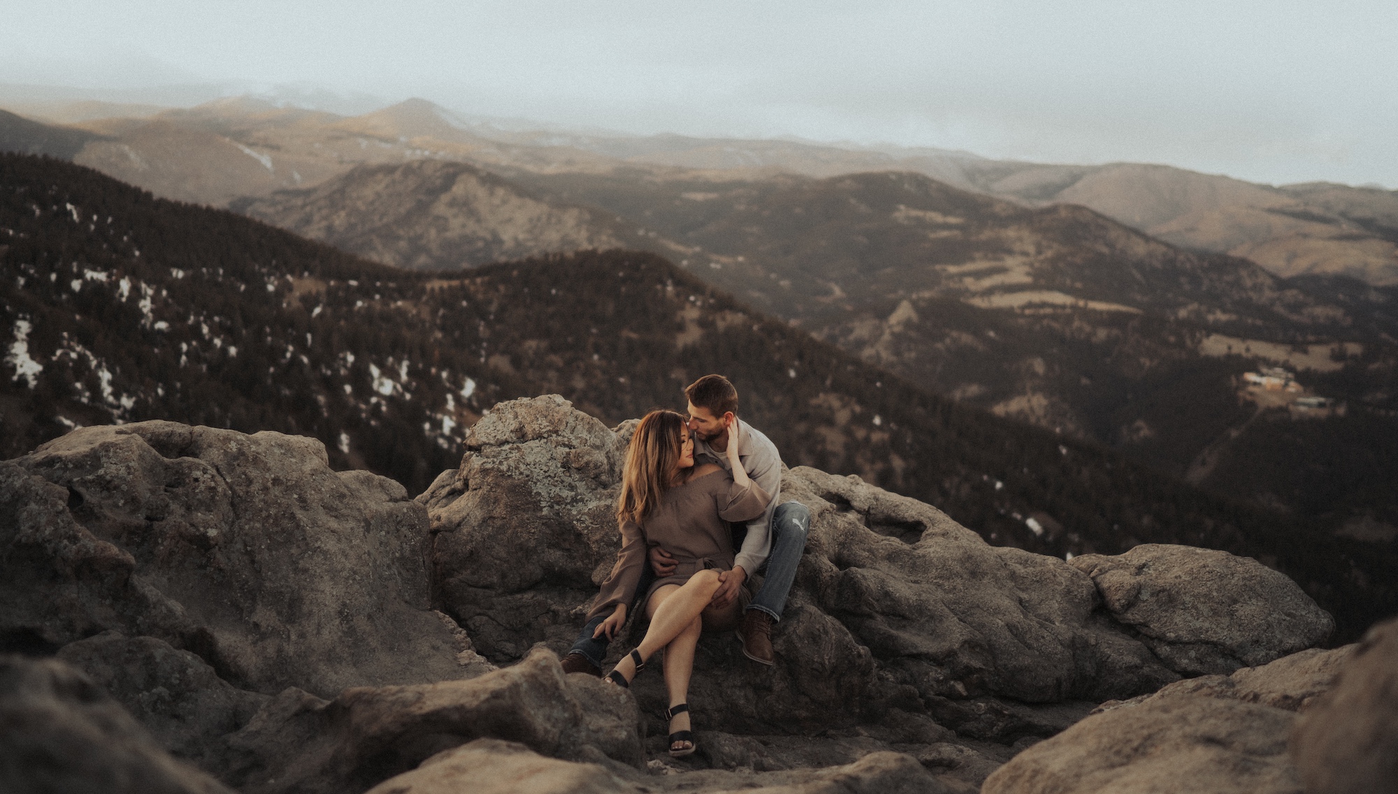 Boulder Colorado couples session