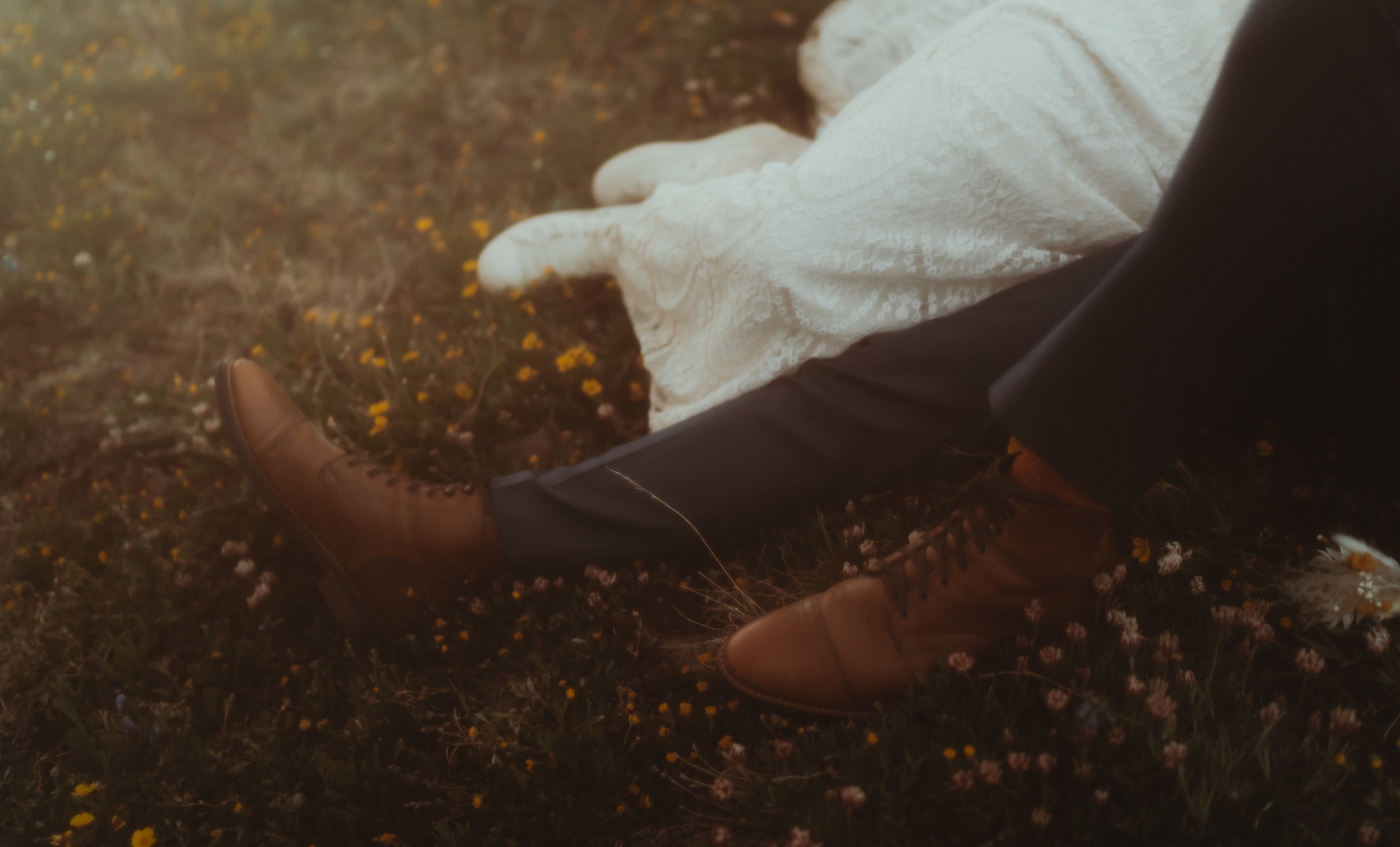 Dillion colorado elopement with wildflowers 